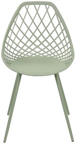 Set 2 buc scaune de sufragerie Canza (verde). 1080357