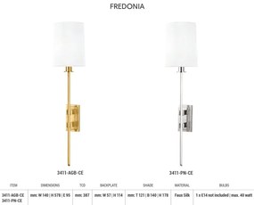 Aplica de perete design clasic FREDONIA alama antichizata