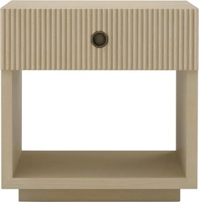 Noptiera design LUX, Furnir de stejar albit, Dimitrios