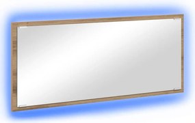 vidaXL Oglindă Stejar Artizanal 90 x 8,5 x 37 cm Lemn compozit