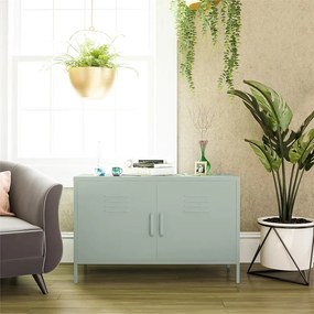 Dulap verde din metal 100x64x40 cm Mission District – Støraa