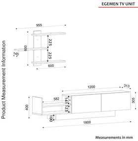 Mobilier living Eminent (Alb). 1071714