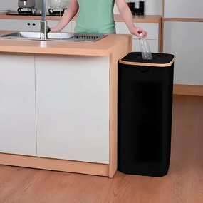 Colector selectiv de sticle 100l negru