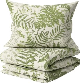 Lenjerie de pat din Renforce bumbac SERAVINE verde Dimensiune lenjerie de pat: 2 buc 70 x 90 cm | 200 x 220 cm