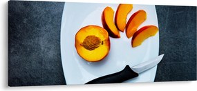 Tabloul cu piersică (120x50 cm)