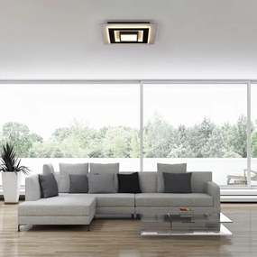 JUST LIGHT. 14439-21 - LED Plafonieră CICHIO LED/18,5W/230V + LED/9W neagră