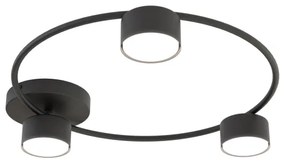 Plafonieră LUCIO 3xGX53/12W/230V negru