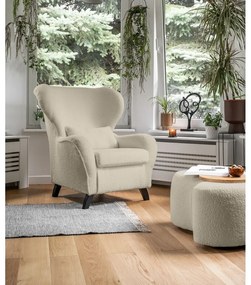 Fotoliu cu spătar înalt Miuform Miuf, bej