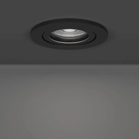 Eglo 902265 - Set 3x spoturi LED încastrate BARRANCO LED/4,8W/230V negru