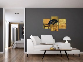 Tablou - Frunza ginkgo (90x60 cm)