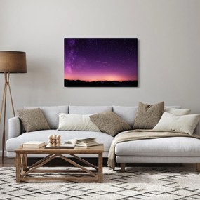 Tablou cu cerul și stea căzând (90x60 cm)