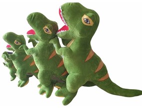 Jucarie de plus, Dinozaurul Verde, 40 cm/ 60 cm/ 75 cm/ 90 cm - JBP-89
