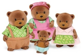 Set de figurine Li'l Woodzeez HEALTHNUGGLE familie de urși