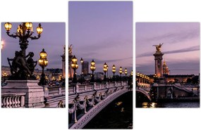 Tablou - Podul lui Alexandru al III.-lea din Paris (90x60 cm)