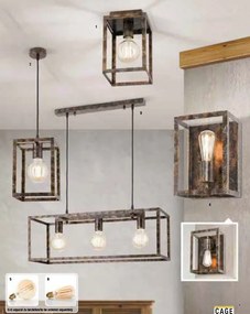 Pendul vintage design decorativ Cage