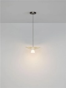 Lustra LED suspendata BARIS White Tea 38cm