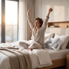 CERVI-SAN RELAX, pernă ortopedică pentru toate pozițiile de dormit, ameliorează durerile cervicale, oferă relaxare