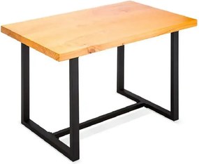 Masa bucatarie  lemn.seria wood A-620,pin natur-negru,100x59x75 cm, 30103