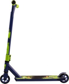Trotineta Freestyle NOVOKIDS™ Snake Special edition, maxim 100 kg, Frana picior, Cadru aluminiu, Diametru roata 100 mm, Verde