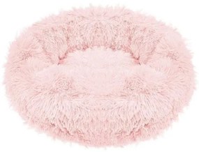 Culcus moale, pentru caine/pisica, roz murdar, 60 cm