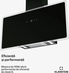 Klarstein Capota AlizeEdge, Tactilă, Plată, Silențioasă, Built-in, A+