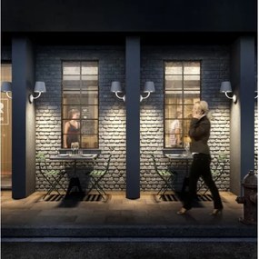 Gardino LX1791 - Lampă LED de perete exterior VIOLA LED/7W/230V IP65