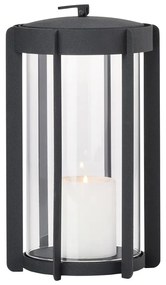 Felinar cu LED negru cu USB (înălțime 25 cm) Firefly – Zone