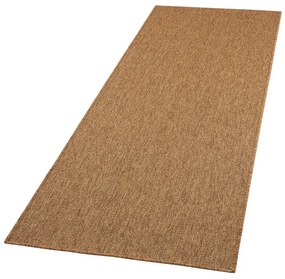 Covor tip traversă pentru interior și exterior maro 80x250 cm Nature – Hanse Home
