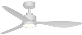 Ventilator LED dimabil de tavan Aigostar LED/20W/230V 2700-6500K 132 cm alb + telecomandă