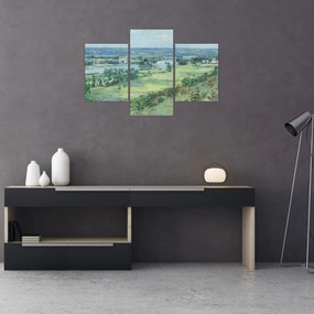 Tablou - Theodore Robinson, The Valley of the Seine, From the Hills of Giverny, reproducere (90x60 cm)