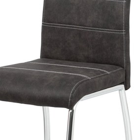 Scaun sufragerie Heterodoxia (gri închis). 1120605