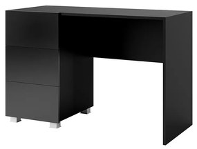 Masă de scris Brenali BR08 (Negru + Negru lucios ). 1058378