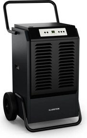 Klarstein DuraDry 90L dezumidificator, 90 l/zi, 120-180 m², oțel inoxidabil, mobil, 850 m³/h