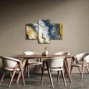 Tablou - Abstract auriu (90x60 cm)