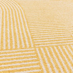 Covor galben 160x230 cm Muse Yellow Geometric – Asiatic Carpets