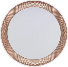Brilliant - Plafonieră LED dimabilă WALDO LED/36W/230V alb/aur roz + telecomandă