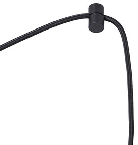 Lampă modernă cu pandantiv aurie cu priză, incluzând bec LED reglabil - Cavalux