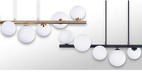 Azzardo AZ4409 - Candelabru pe cablu SYBILLA 7xG9/25W/230V auriu