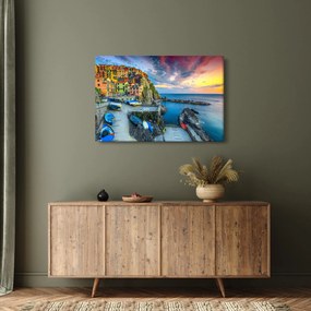 Tablou - Satul mediteranean (90x60 cm)