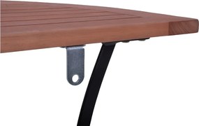 Masă auxiliară de grădină din lemn de eucalipt 54x85 cm Wien – Garden Pleasure