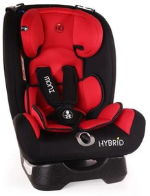 Scaun auto ajustabil Jolly Kids®, 9+36 Kg, sistem prindere in 3 puncte, Omologare R-129 i-Size, Rosu