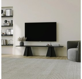 Set mobilier living Kabivo (negru) . 1095632