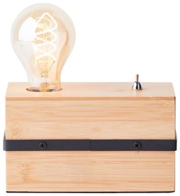 Lampă de masă Brilliant BENNY 1xE27/40W/230V bambus