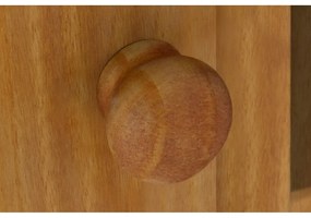 Dulap în culoare naturală din lemn de pin 90x90 cm Bertram – Støraa