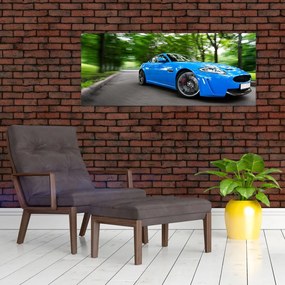 Tablou - Mașina de curse (120x50 cm)