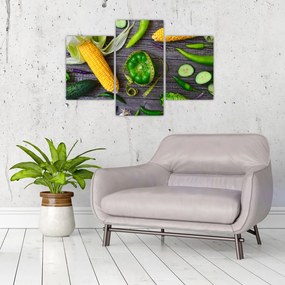 Tablou cu legume (90x60 cm)