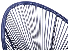 Fotoliu de grădină albastru din metal/din plastic Avocado Comfort – Bonami Selection