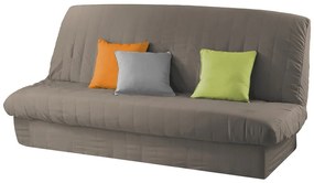 Husă maro elastică pentru canapea cu 3 locuri Essentiel – douceur d'intérieur
