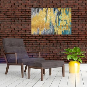 Tablou - Design auriu (90x60 cm)