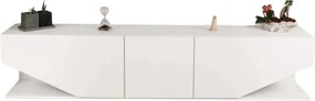 Comoda TV INCI, alb, PAL melaminat, 180x30x40 cm